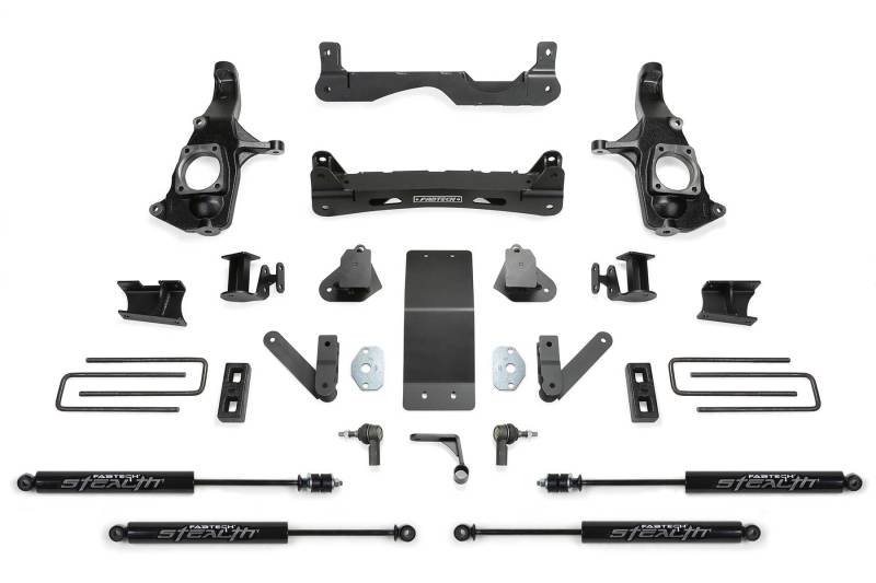 Fabtech 11-19 GM 2500HD 2WD/4WD 4in Basic Sys w/Stealth Shks - Blais Performance Parts