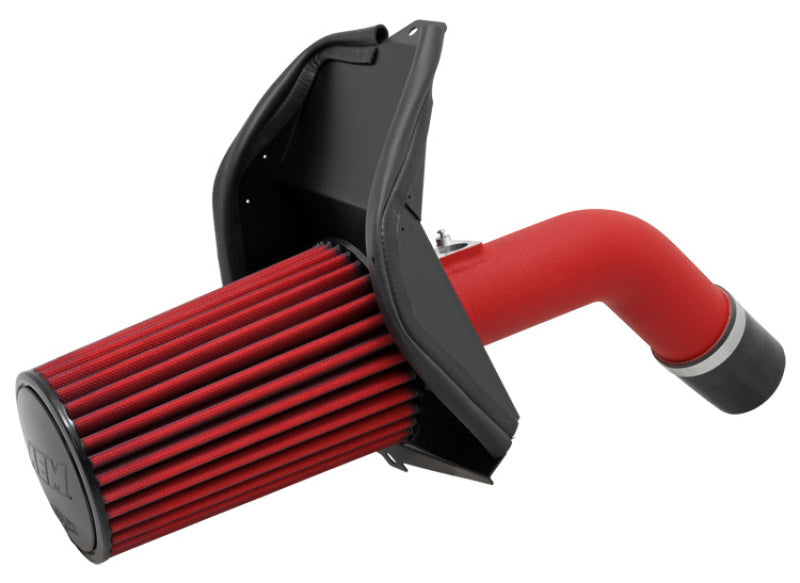 AEM 08-11 WRX/STi Wrinkle Red Cold Air Intake - Blais Performance Parts