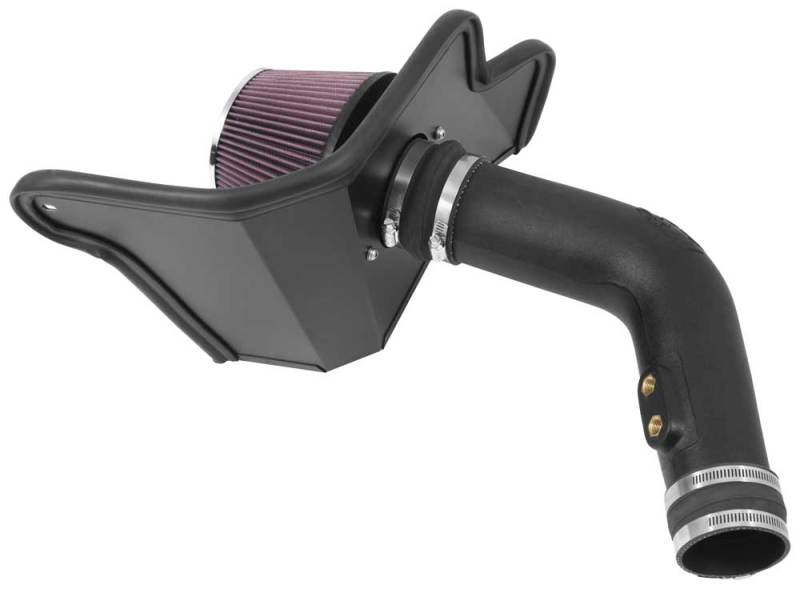 K&N 15-17 Ford Mustang 3.7L V6 F/I Performance Intake Kit - Blais Performance Parts