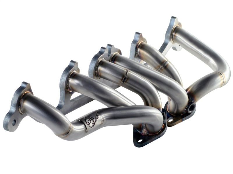 aFe Twisted Steel Header SS-409 HDR Jeep Wrangler TJ 00-06 I6-4.0L - Blais Performance Parts