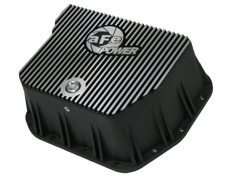 aFe Power Cover Trans Pan Machined COV Trans Pan Dodge Diesel Trucks 94-07 L6-5.9L (td) Machined - Blais Performance Parts