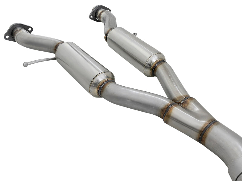 aFe Large Bore HD 3in 304 SS Cat-Back Exhaust w/ Black Tips 14-19 Jeep Grand Cherokee (WK2) V6-3.6L - Blais Performance Parts