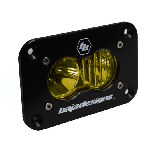 Baja Designs S2 Driving/Combo Flush Mount LED - Amber - Blais Performance Parts