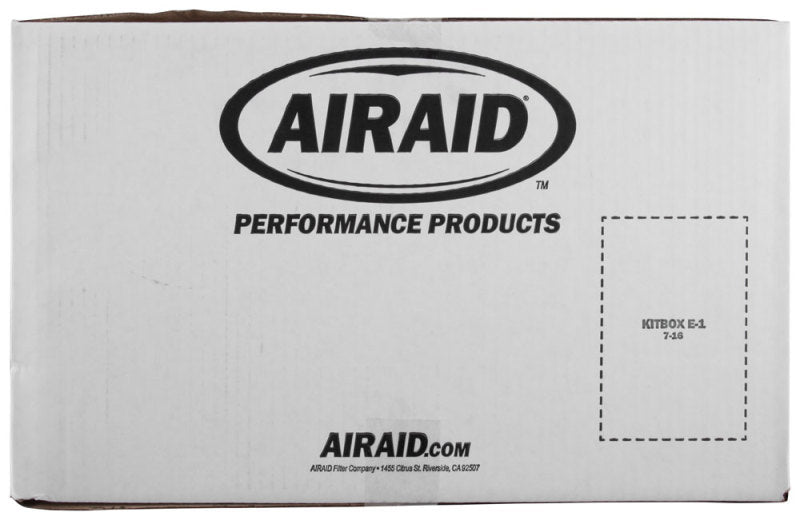 Airaid 2015 Ford Mustang 3.7L V6 Intake System (Oiled / Red Media) - Blais Performance Parts