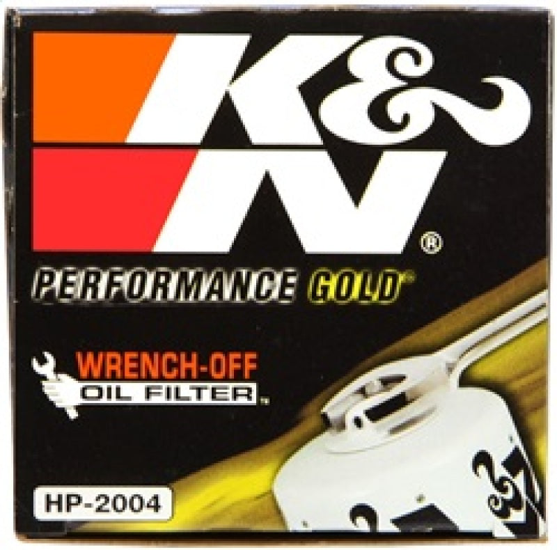 K&N 87-92 Supra Non-Turbo / 99-04 Grand Cherokee 4.0 Performance Gold Oil Filter - Blais Performance Parts