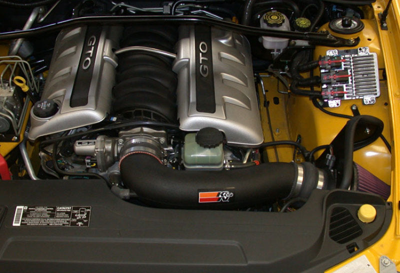 K&N 06 Pontiac GTO V8-6.0L Aircharger Performance Intake - Blais Performance Parts