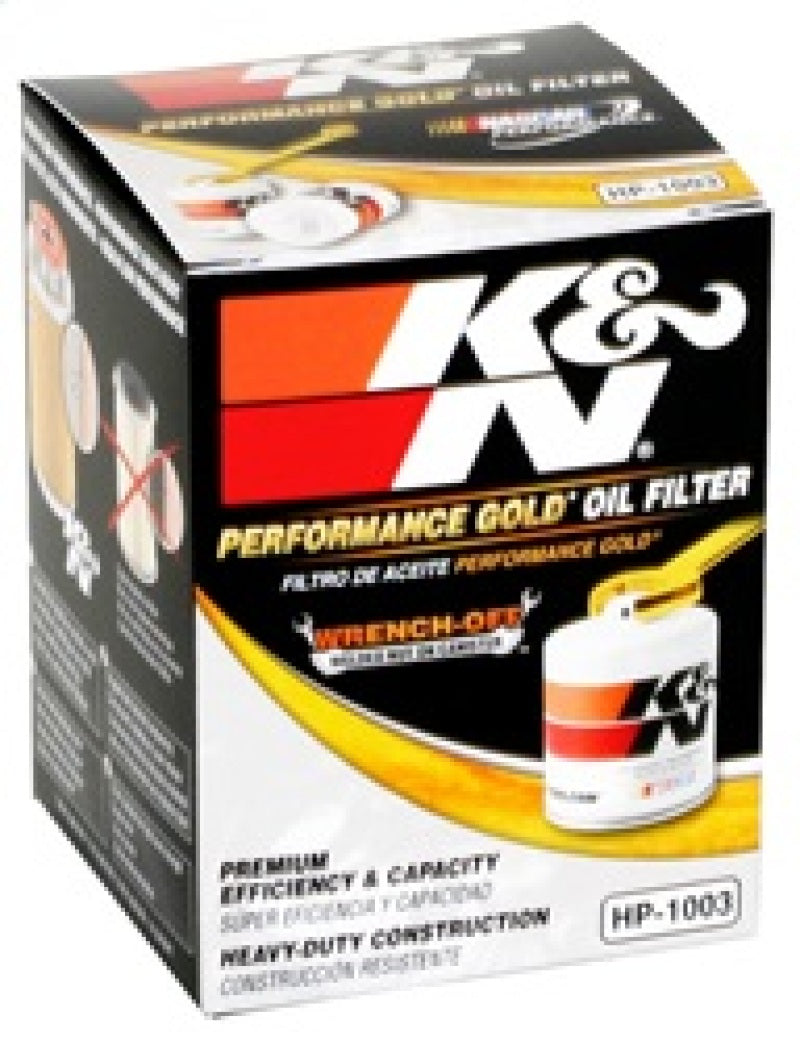 K&N 03-09 Scion tC / 00-05 Celica GT/GT-S Performance Gold Oil Filter - Blais Performance Parts