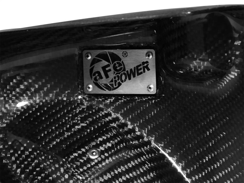 aFe Magnum FORCE Intake System Carbon Fiber Scoops BMW M5 (F10) 12-14 V8-4.4L (tt) - Blais Performance Parts