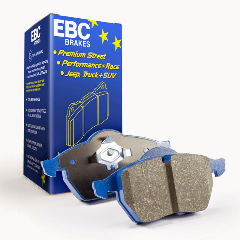 EBC 90-00 Aston Martin Vantage 5.3 (Twin Supercharged)(AP) Bluestuff Front Brake Pads - Blais Performance Parts