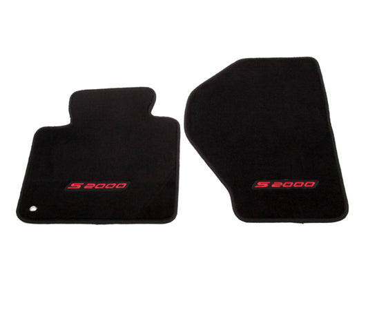 NRG Floor Mats - Honda S2000 (S2000 Logo) - 2pc. - Blais Performance Parts