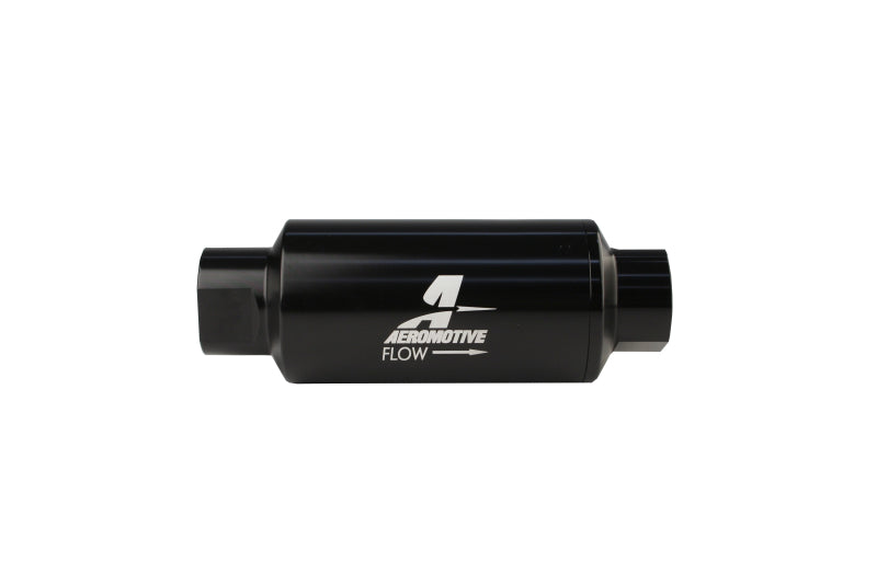 Aeromotive In-Line Filter - AN-10 - Black - 10 Micron - Blais Performance Parts