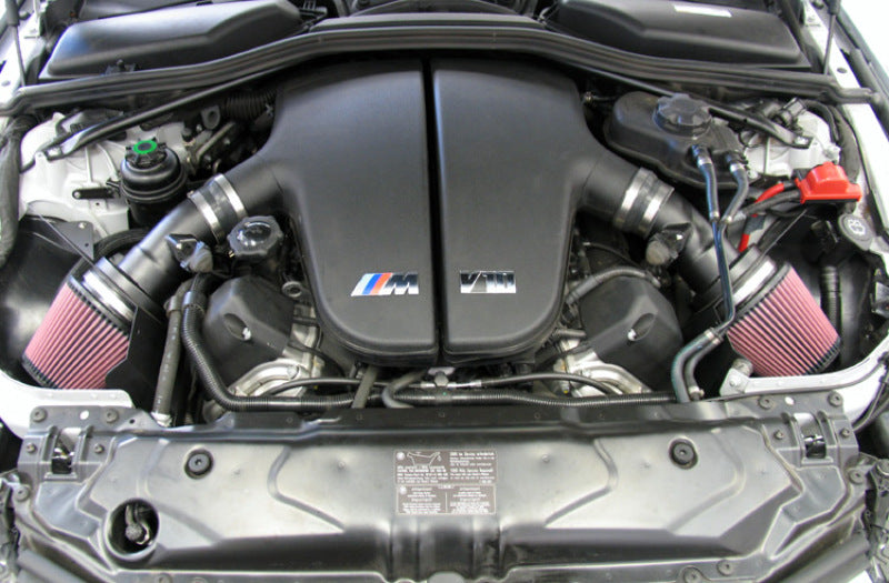 K&N 06-07 BMW M5 5.0L Flat Black Typhoon Short Ram Intake - Blais Performance Parts