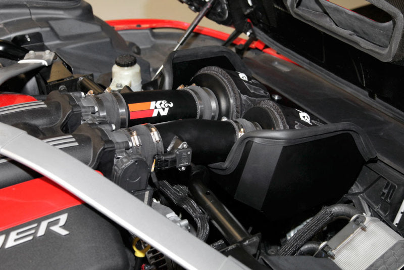 K&N 69 Series Typhoon Performance Intake Kit for 2013 Dodge Viper/SRT Viper 8.4L V10 - Blais Performance Parts