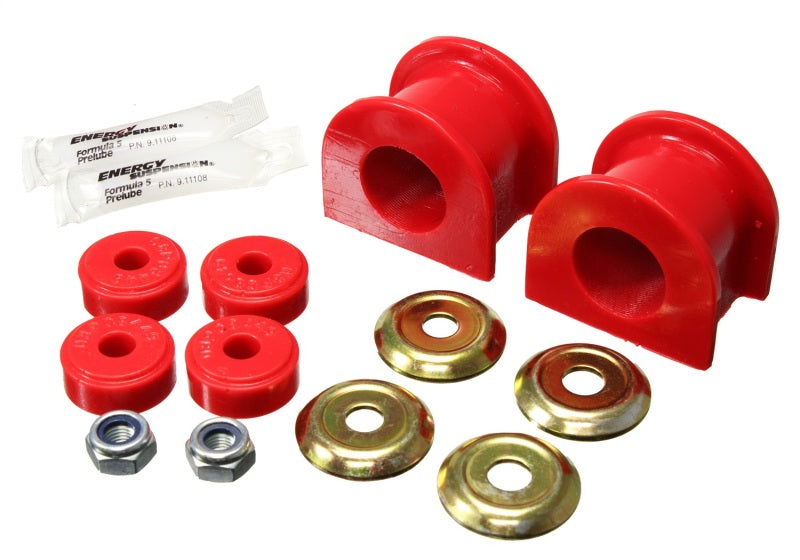 Energy Suspension 05-15 Toyota Tacoma 2WD 30mm Front Sway Bar Bushing Set - Red - Blais Performance Parts