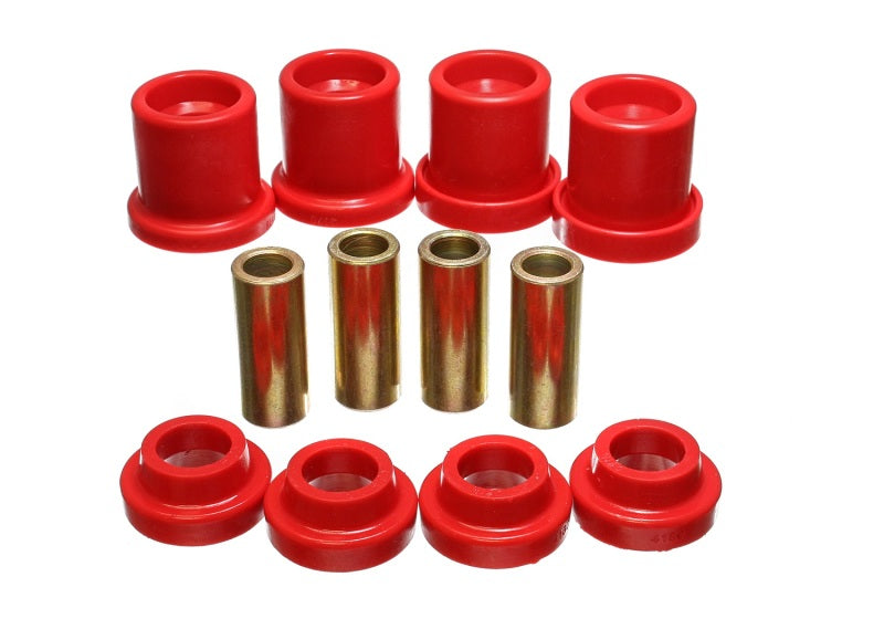 Energy Suspension 90-96 Nissan 300ZX Red Rear Sub Frame Set - Blais Performance Parts