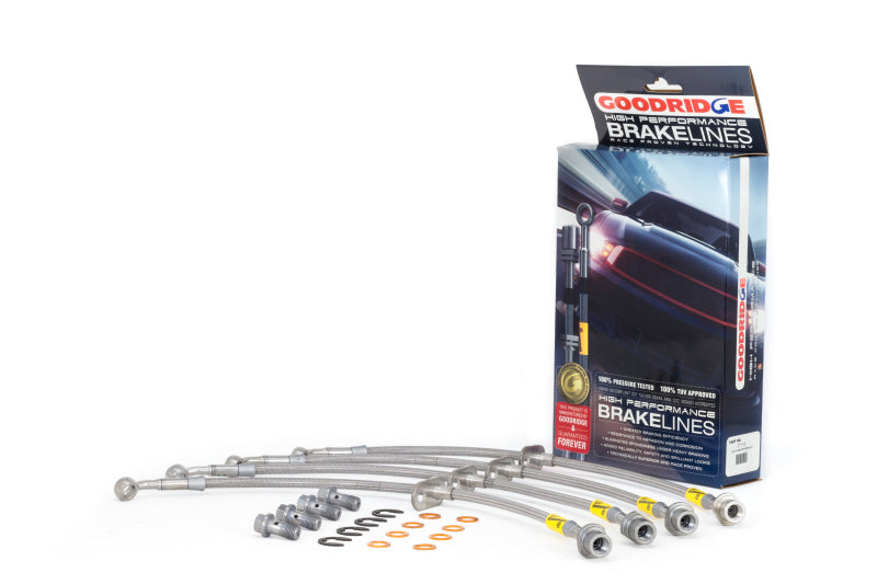 Goodridge 00-07 Toyota MR2 Spyder SS Brake Lines - Blais Performance Parts