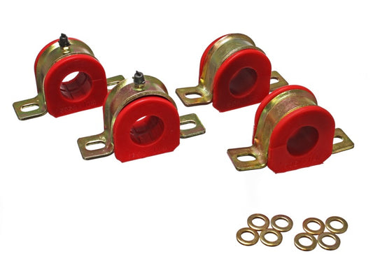 Energy Suspension 1-1/4in Gm Greaseable S/B Set - Red - Blais Performance Parts