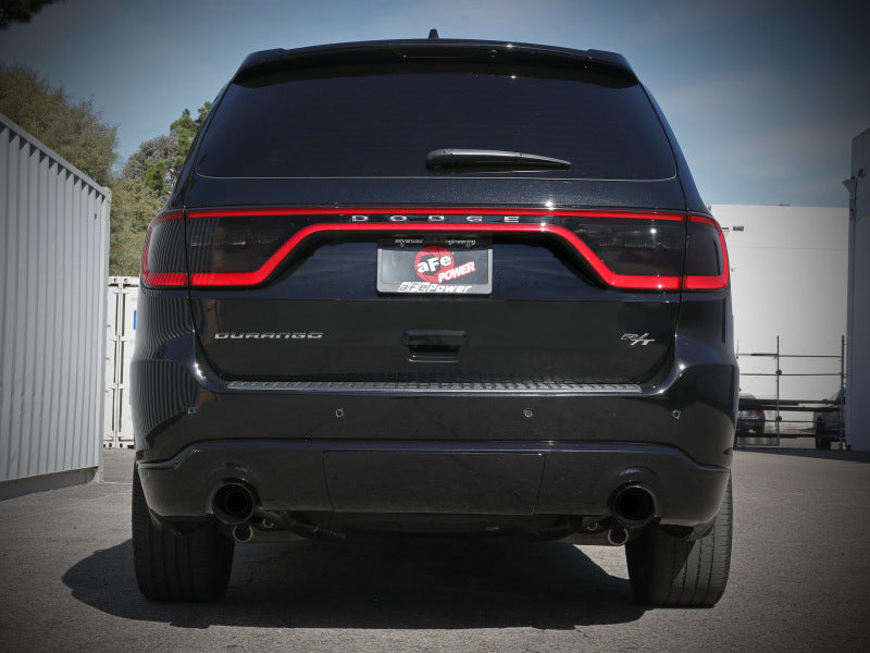 aFe 11-21 Dodge Durango V6-3.6L / V8-5.7L MACH Force-Xp 304 SS Cat-Back Exhaust System w/ Black Tip - Blais Performance Parts