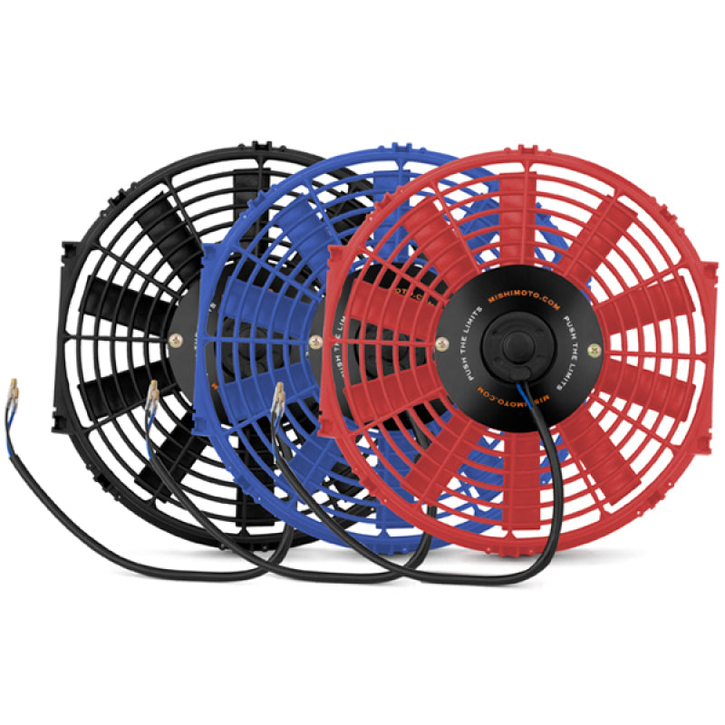 Mishimoto 12 Inch Red Electric Fan 12V - Blais Performance Parts