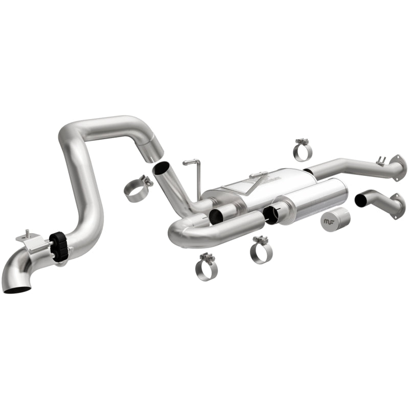 MagnaFlow 98-02 Toyota 4Runner Overland Series Cat Back Performance Exhaust - Blais Performance Parts