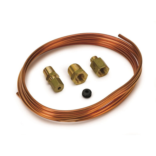 Autometer 6 Foot Copper Tubing 1/8 Inch Diameter - Blais Performance Parts