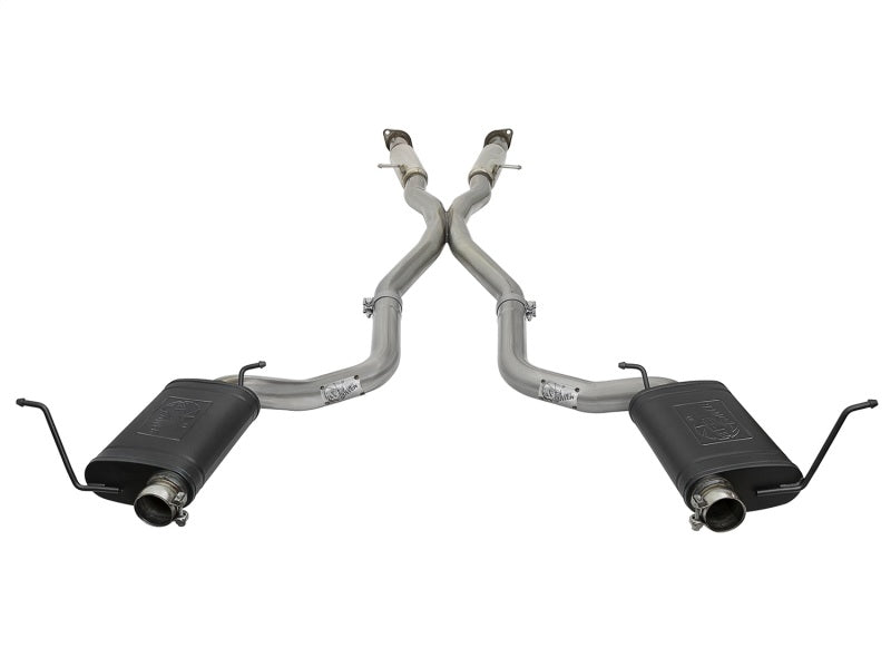 aFe MACHForce XP 12-17 Jeep Grand Cherokee WK2 SRT8 V8-6.4L 304SS Cat-Back Exhaust System - Blais Performance Parts