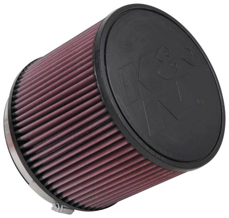 K&N Universal Rubber Filter 6in FLange ID / 7.5in OD / 6in Height / Round Straight - Blais Performance Parts