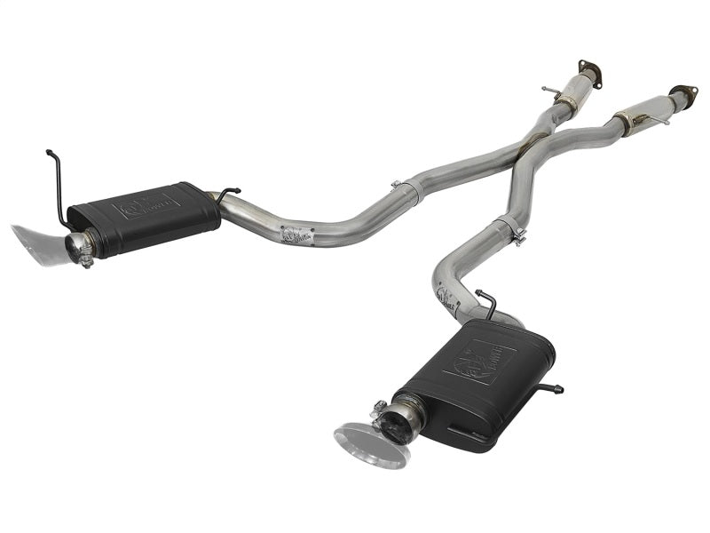 aFe MACHForce XP 12-17 Jeep Grand Cherokee WK2 SRT8 V8-6.4L 304SS Cat-Back Exhaust System - Blais Performance Parts