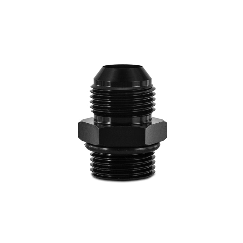 Mishimoto -16ORB to -12AN Aluminum Fitting Black - Blais Performance Parts