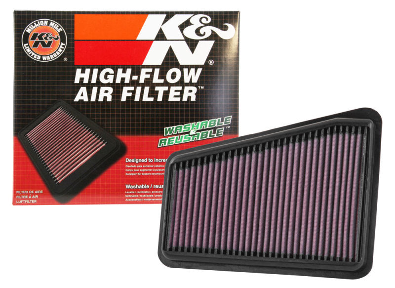 K&N 2018 Kia Stinger GT V6-3.3L Left Side Drop In Air Filter - Blais Performance Parts