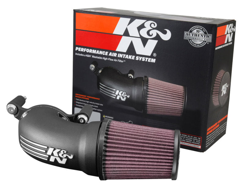 K&N 01-17 Harley Davidson Softail / Dyna FI Performance Air Intake System - Blais Performance Parts