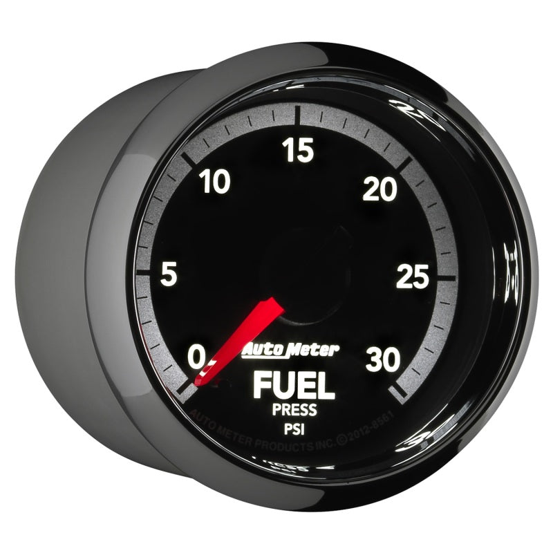 Autometer Factory Match 52.4mm Full Sweep Electronic 0-30 PSI Fuel Pressure Gauge Dodge 4th Gen - Blais Performance Parts