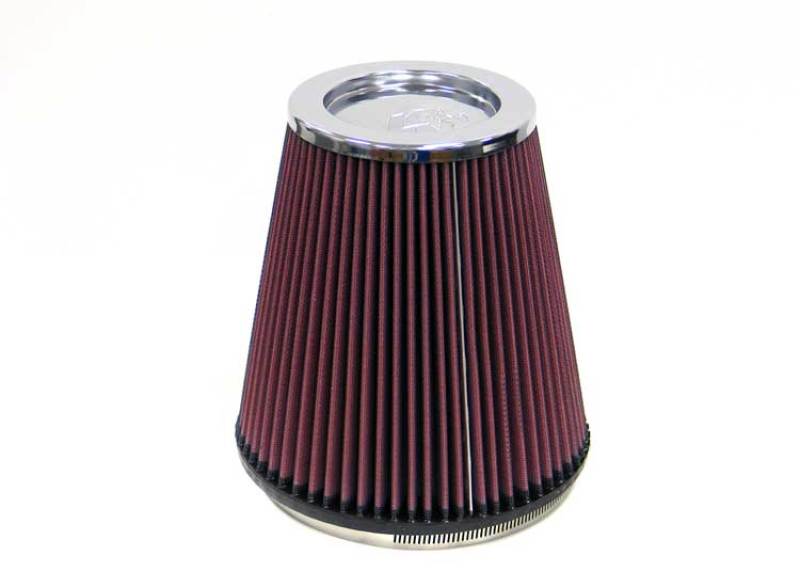 K&N Round Tapered Universal Air Filter 6 inch Flange 7.5 inch Base 5 inch Top 8 inch Height - Blais Performance Parts