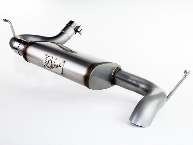 aFe MACHForce XP 07-17 Jeep Wrangler V6-3.6/3.8L 409 SS 2.5in Axle-Back Exhaust - Blais Performance Parts