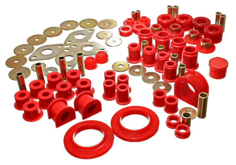 Energy Suspension 01-04 Toyota Tacoma Red Hyper-Flex Master Bushing Set - Blais Performance Parts