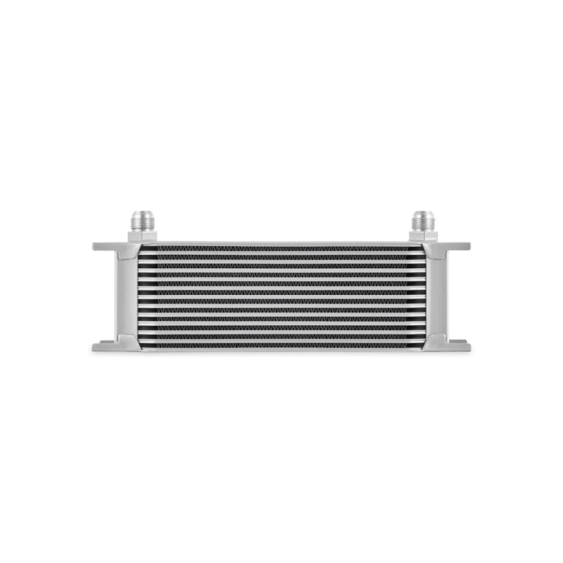 Mishimoto Universal 13-Row Oil Cooler Silver - Blais Performance Parts