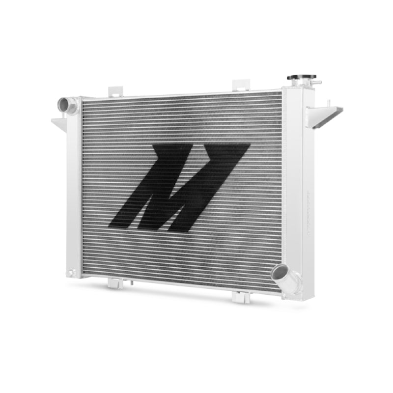 Mishimoto 90-93 Dodge Ram w/ 5.9L Cummins Engine Polished Aluminum Performance Radiator - Blais Performance Parts