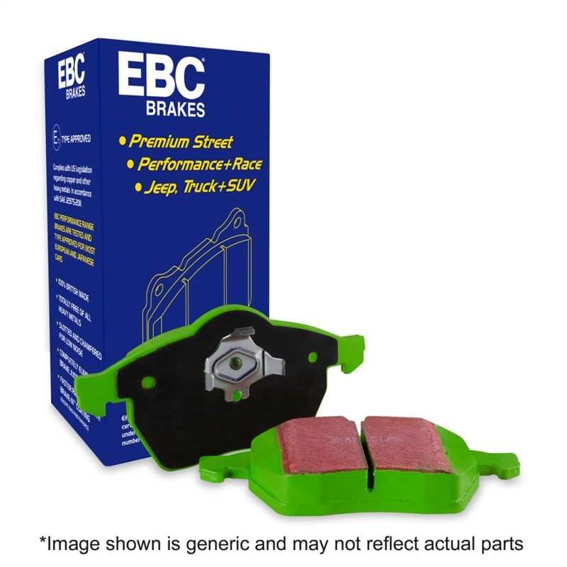 EBC 08+ Lexus LX570 5.7 Greenstuff Front Brake Pads - Blais Performance Parts