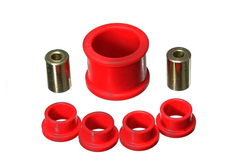 Energy Suspension 06-11 Honda Civic Si Red Power Steering Rack Bushing Set - Blais Performance Parts