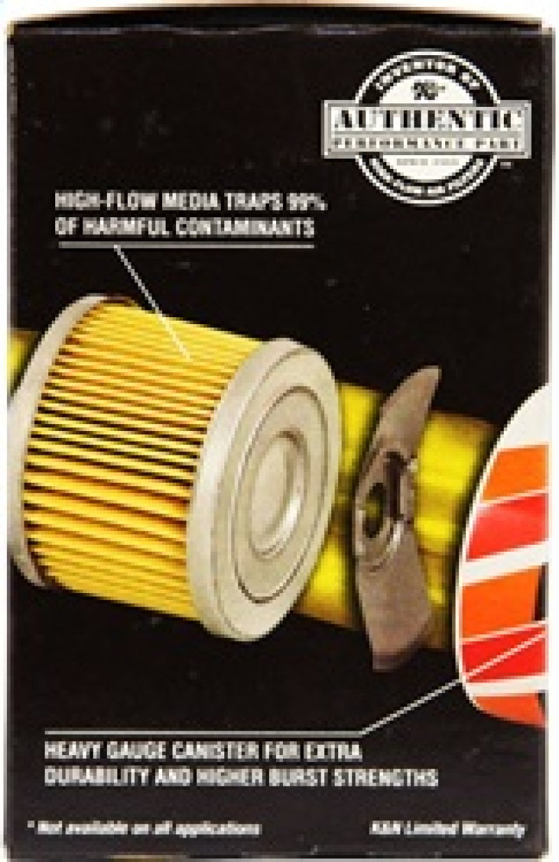 K&N Universal Performance Gold Oil Filter - Blais Performance Parts