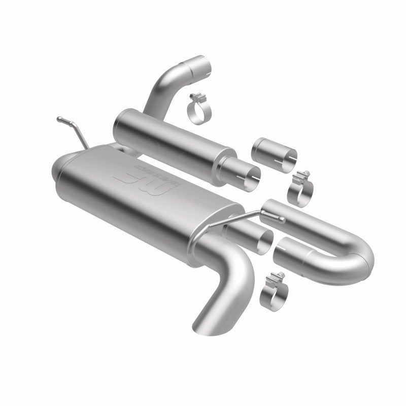 MagnaFlow 18-23 Jeep Wrangler JL 2.0L/3.6L Overland Series Axle-Back Exhaust - Blais Performance Parts