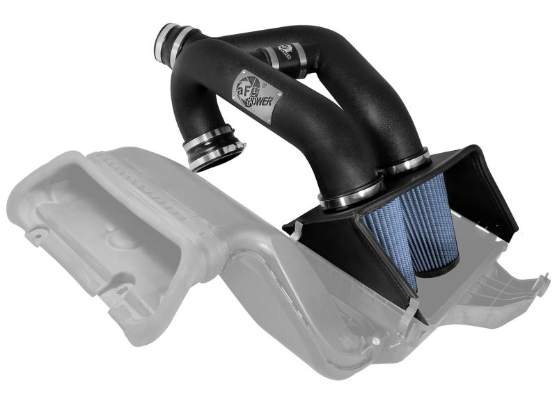 aFe MagnumFORCE Pro 5R Stage-2 XP Intake System 16 Ford F-150 EcoBoost V6-2.7L/3.5L (tt) (Blk) - Blais Performance Parts