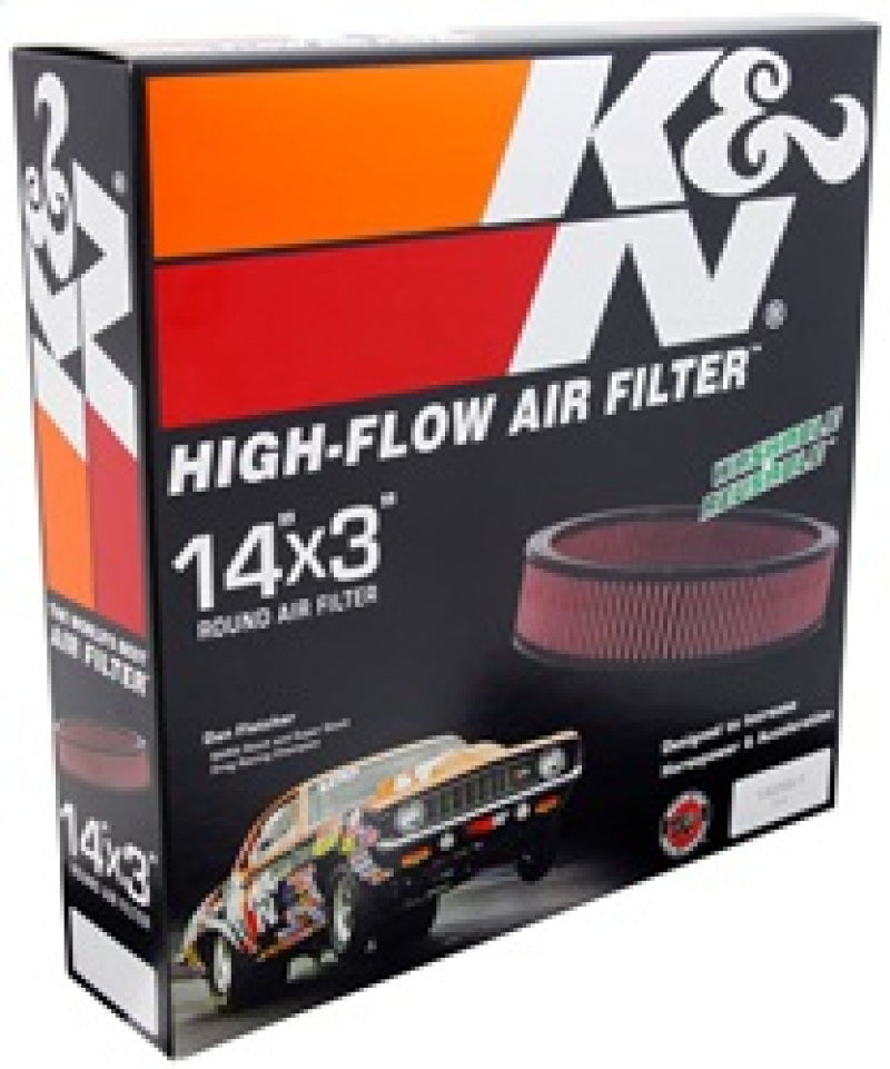 K&N Replacement Air Filter GM CARS & TRUCKS, V8, 1966-84 - Blais Performance Parts