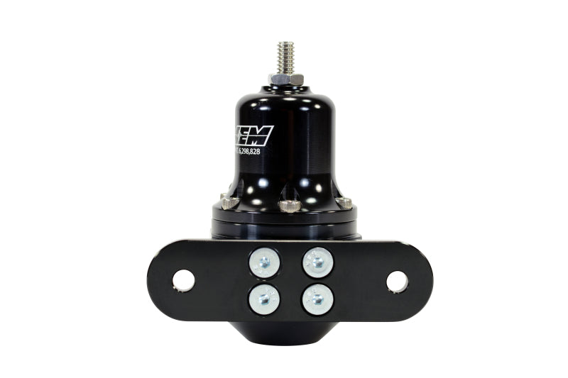 AEM High Capacity Universal Black Adjustable Fuel Pressure Regulator - Blais Performance Parts