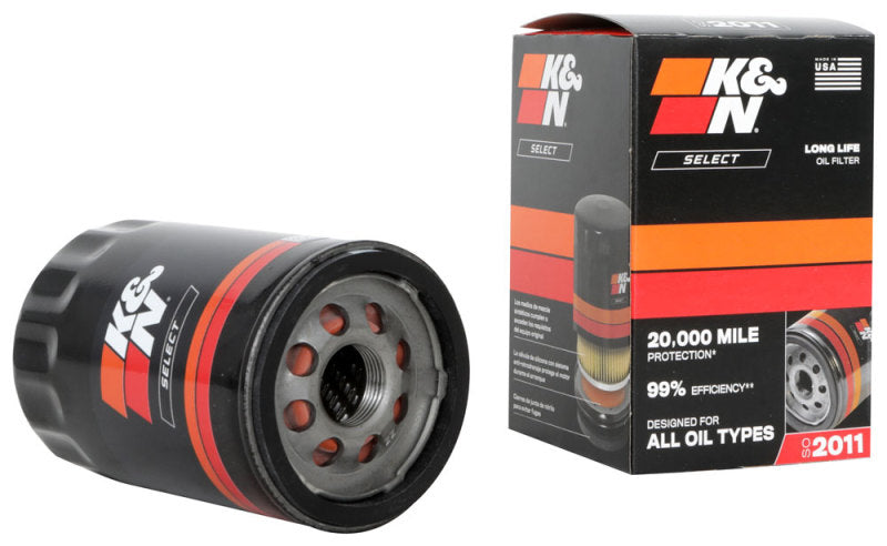 K&N 2011+ Buick Enclave 3.6L V6 / 2014+ Chevrolet Silverado 1500 5.3L V8 Spin-On Oil Filter - Blais Performance Parts