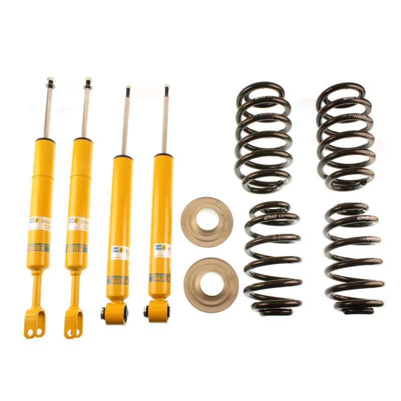 Bilstein B12 2003 Audi A4 Quattro Base Front and Rear Complete Suspension Kit - Blais Performance Parts