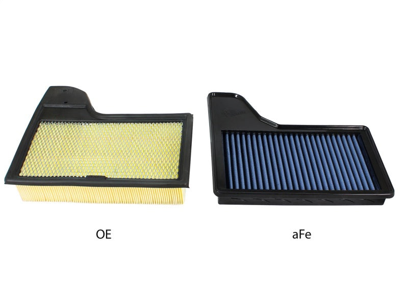 aFe MagnumFLOW OEM Replacement Air Filter PRO 5R 2015 Ford Mustang L4 / V6 / V8 - Blais Performance Parts