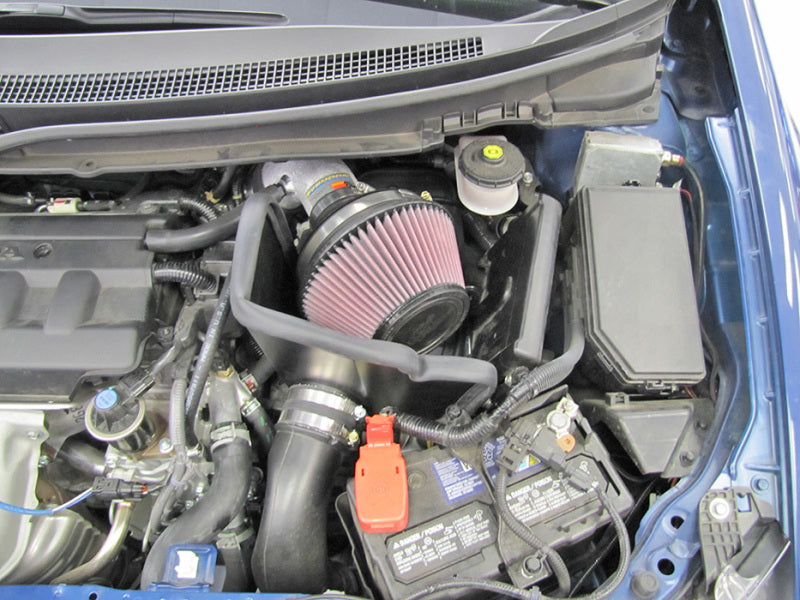 K&N 12-13 Honda Civic 1.8L L4 Silver Typhoon Intake - Blais Performance Parts