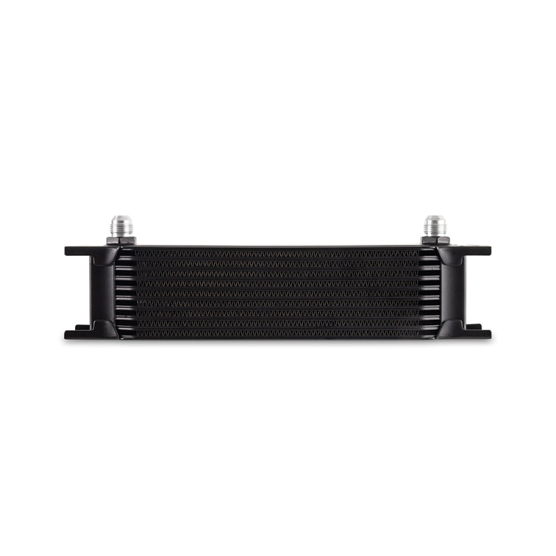 Mishimoto Universal -8AN 10 Row Oil Cooler - Black - Blais Performance Parts