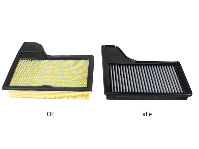 aFe MagnumFLOW OEM Replacement Air Filter PRO Dry S 2015 Ford Mustang L4 / V6 / V8 - Blais Performance Parts